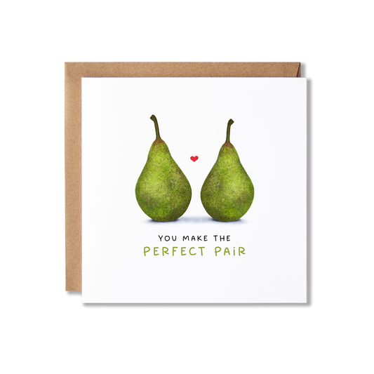 Happy Wedding Day You Make The Perfect Pair Couple Wedding Card