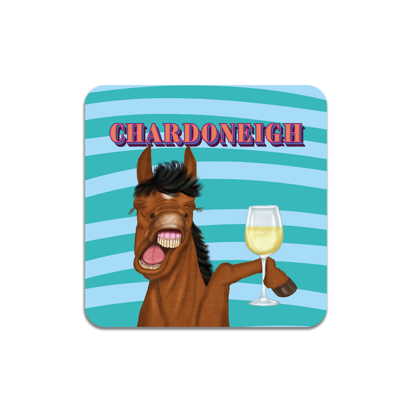 Chardoneigh Wine Coaster