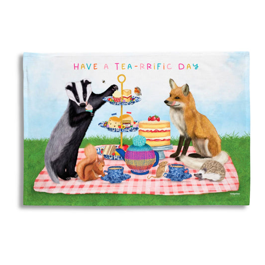 Afternoon Tea Tea Towel