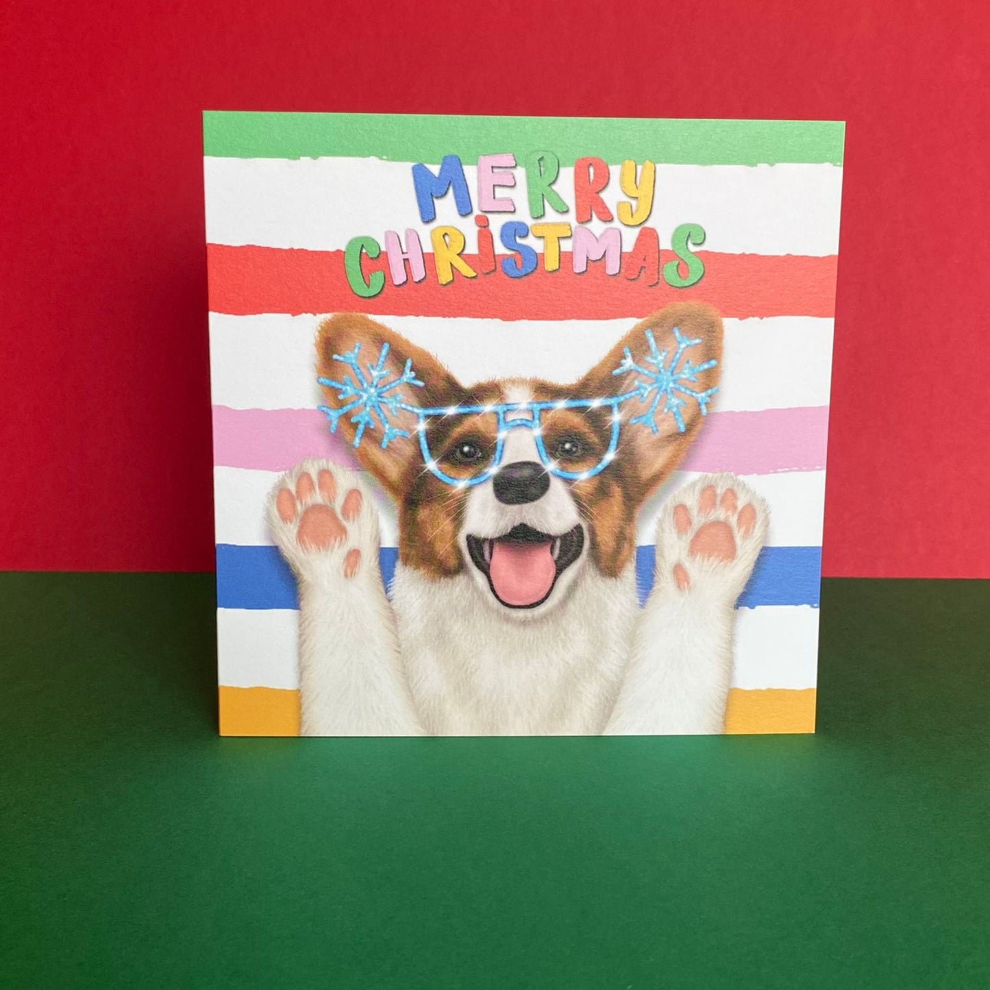 Corgi Dog Christmas Card | Funny Dog Card