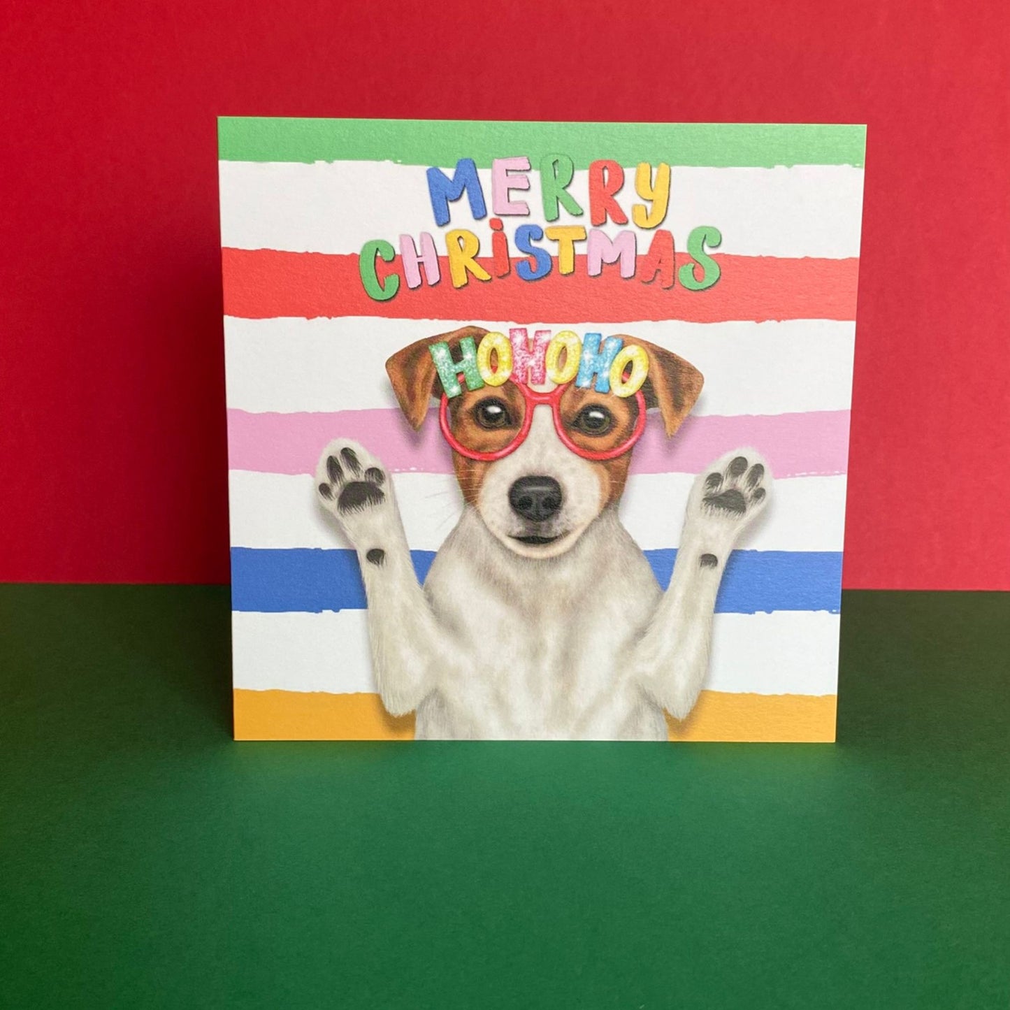 Jack Russell Dog Christmas Card | Funny Dog Card