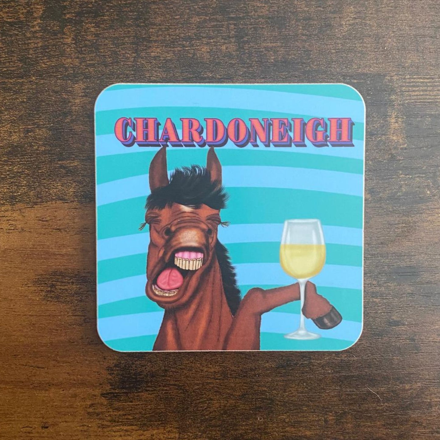 Chardoneigh Wine Coaster