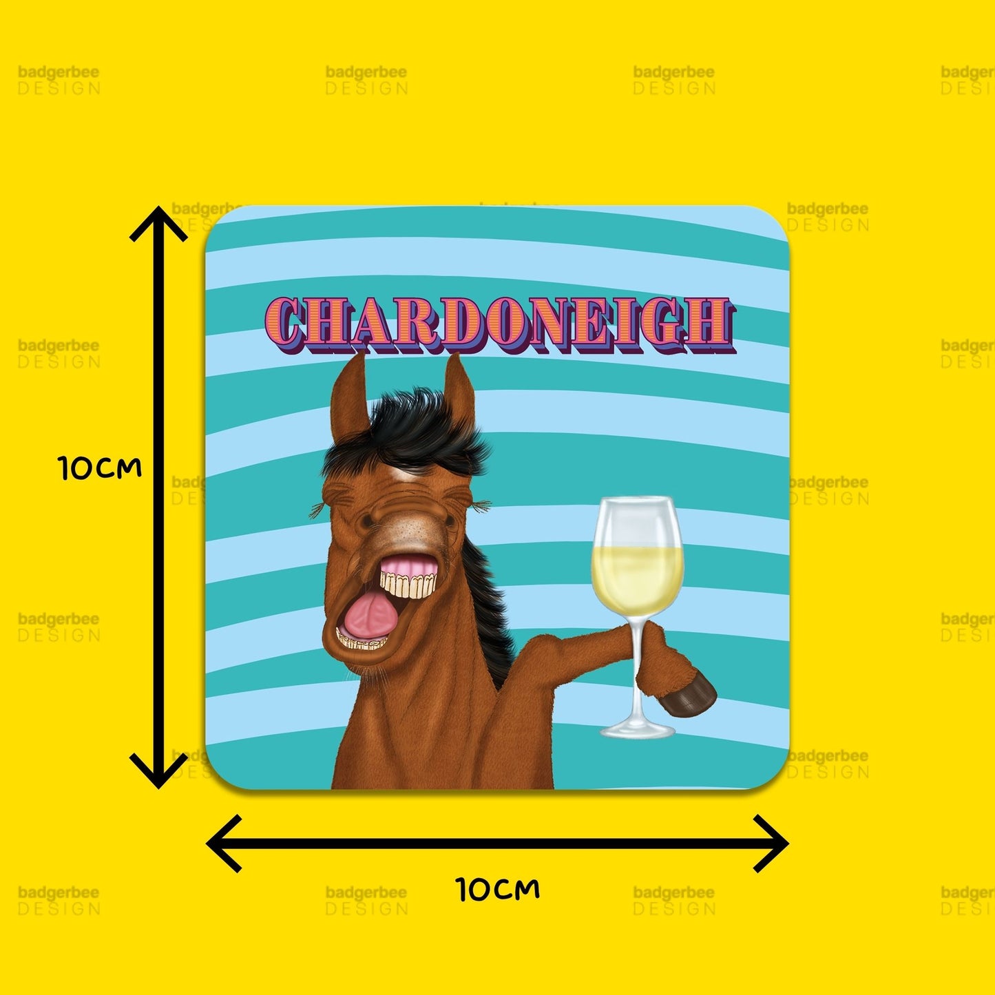 Chardoneigh Wine Coaster