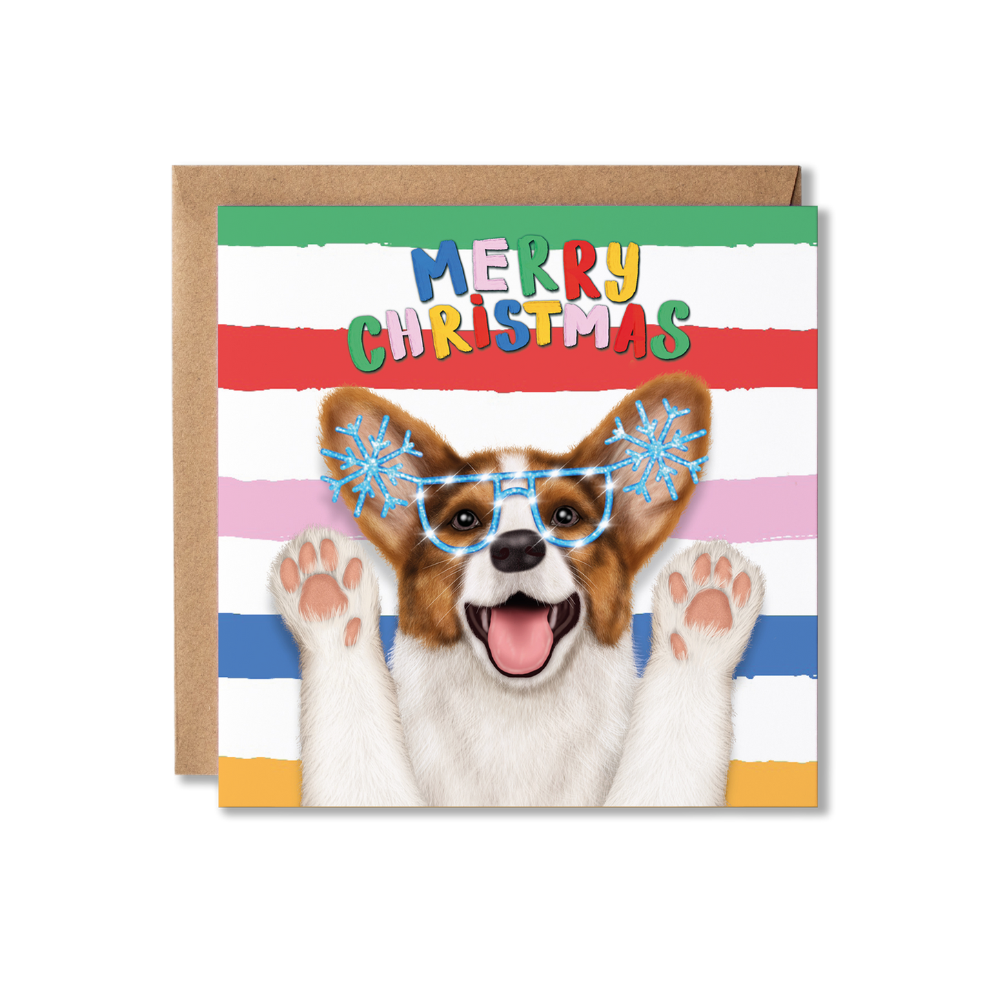 Corgi Dog Christmas Card | Funny Dog Card