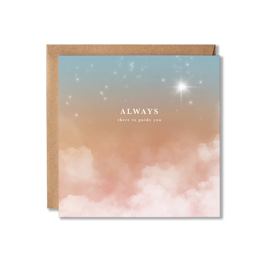 Always There To Guide You Card