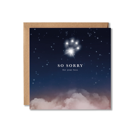 So Sorry For You Loss Card