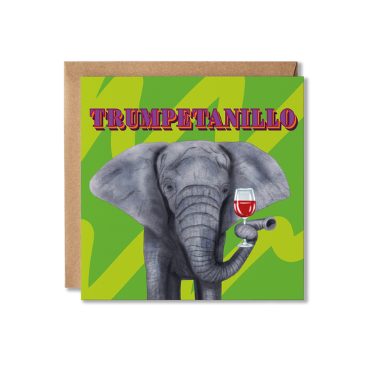 Wineimals Trumpetanillo Card