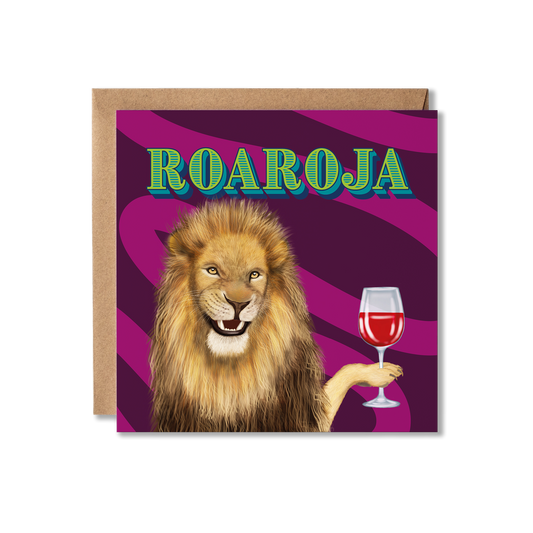 Wineimals Roaroja Card